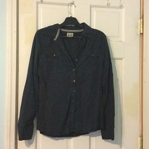 Converse One Star Button Down Blouse